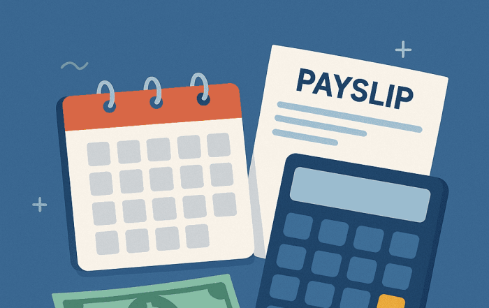 حساب الراتب الشهري للموظف