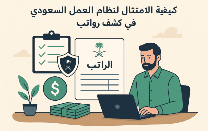 كيفية الامتثال لنظام العمل السعودي في كشف الرواتب
