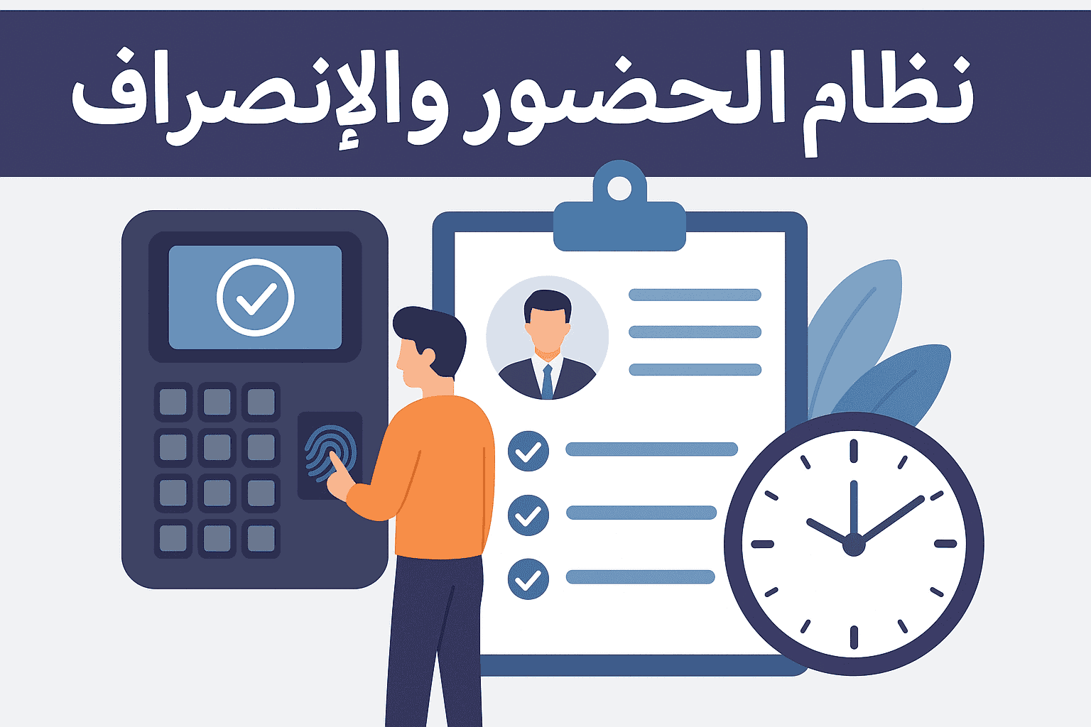 نظام الحضور والانصراف