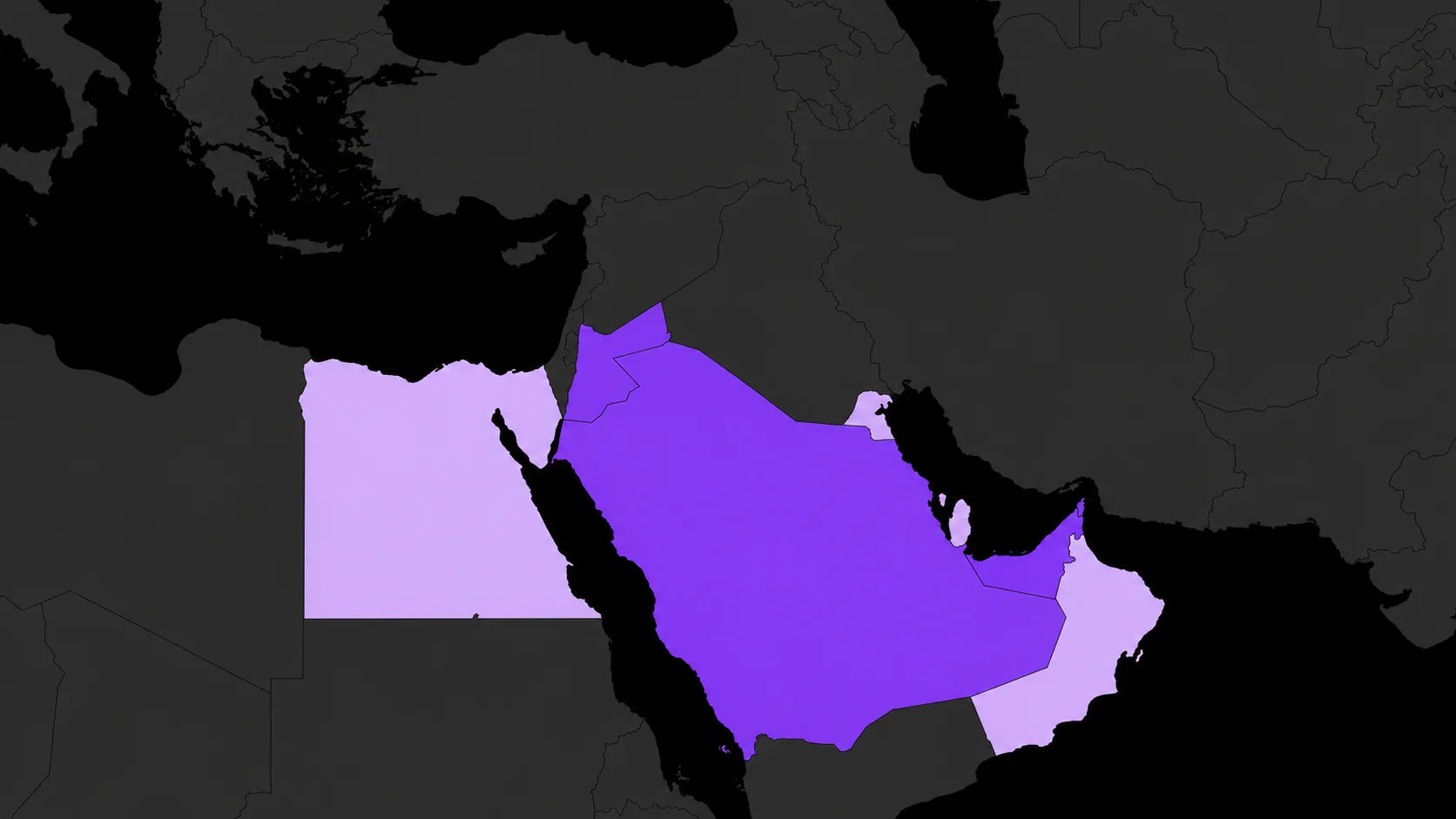 مسارات متحركة من مكاتب بيزات في المملكة العربية السعودية والإمارات والأردن إلى العملاء في مصر وعُمان والكويت والبحرين وقطر