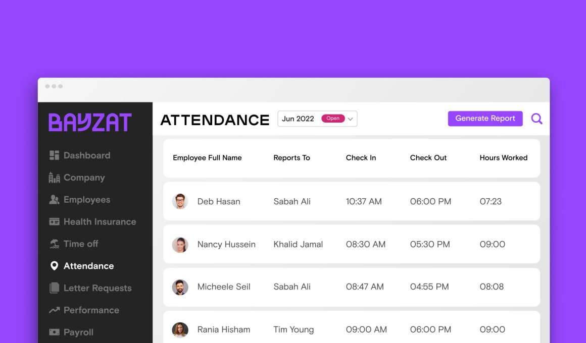 Employee Attendance Tracking System