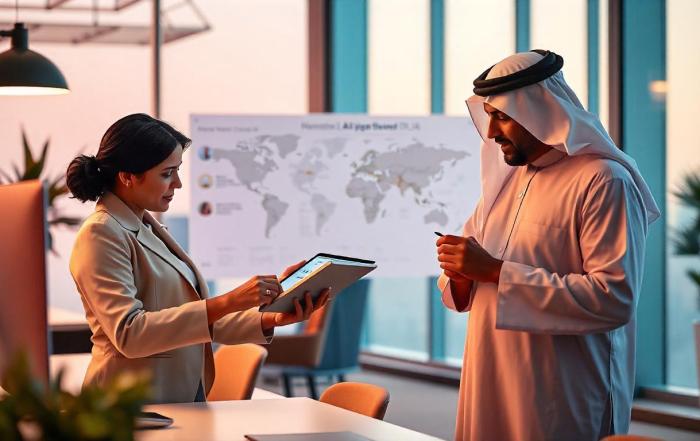 innovative workspace in the uae focused on ai