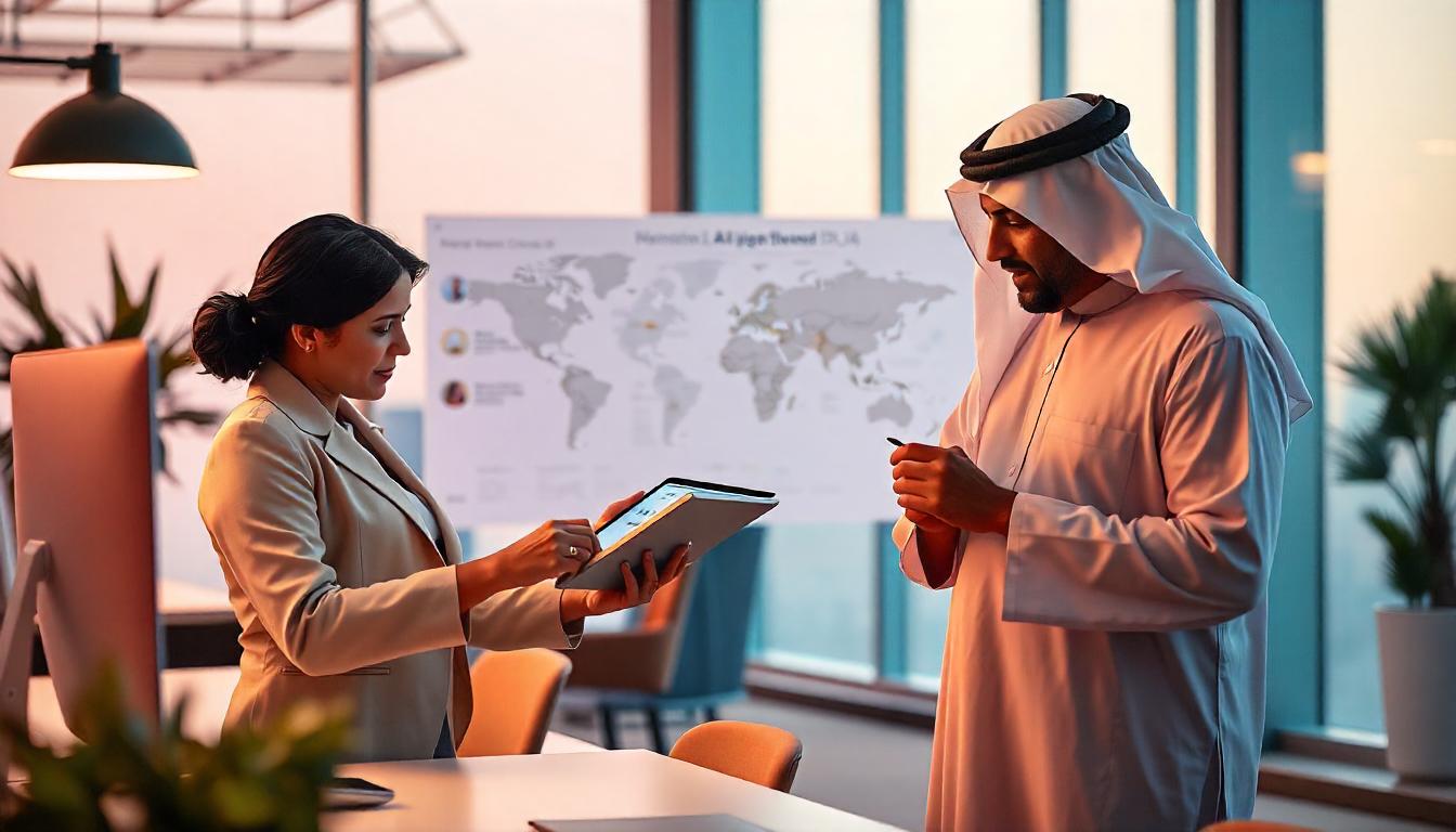 innovative workspace in the uae focused on ai