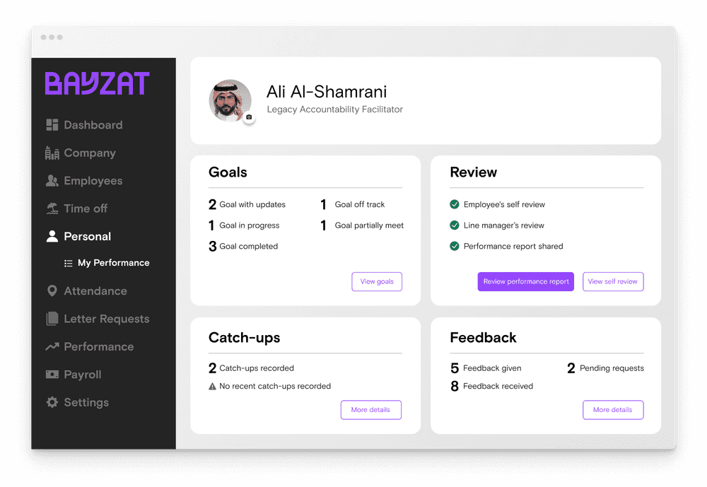 إدارة أداء الموظفين