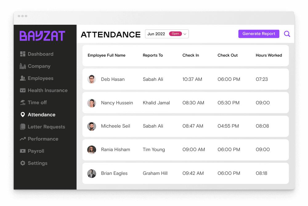 Attendance Tracking Software