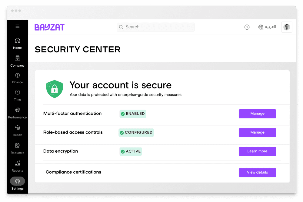Security & Permissions