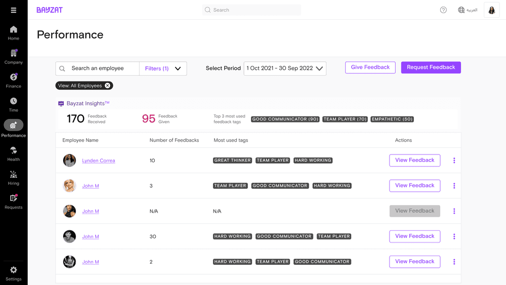 AI-Powered Performance Management