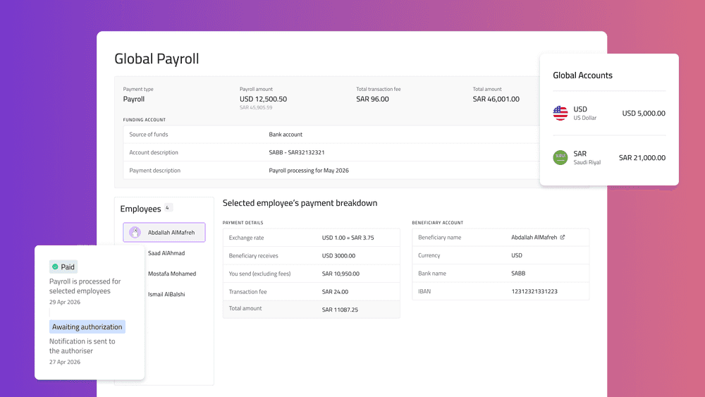 Global and Multi-Currency Support
