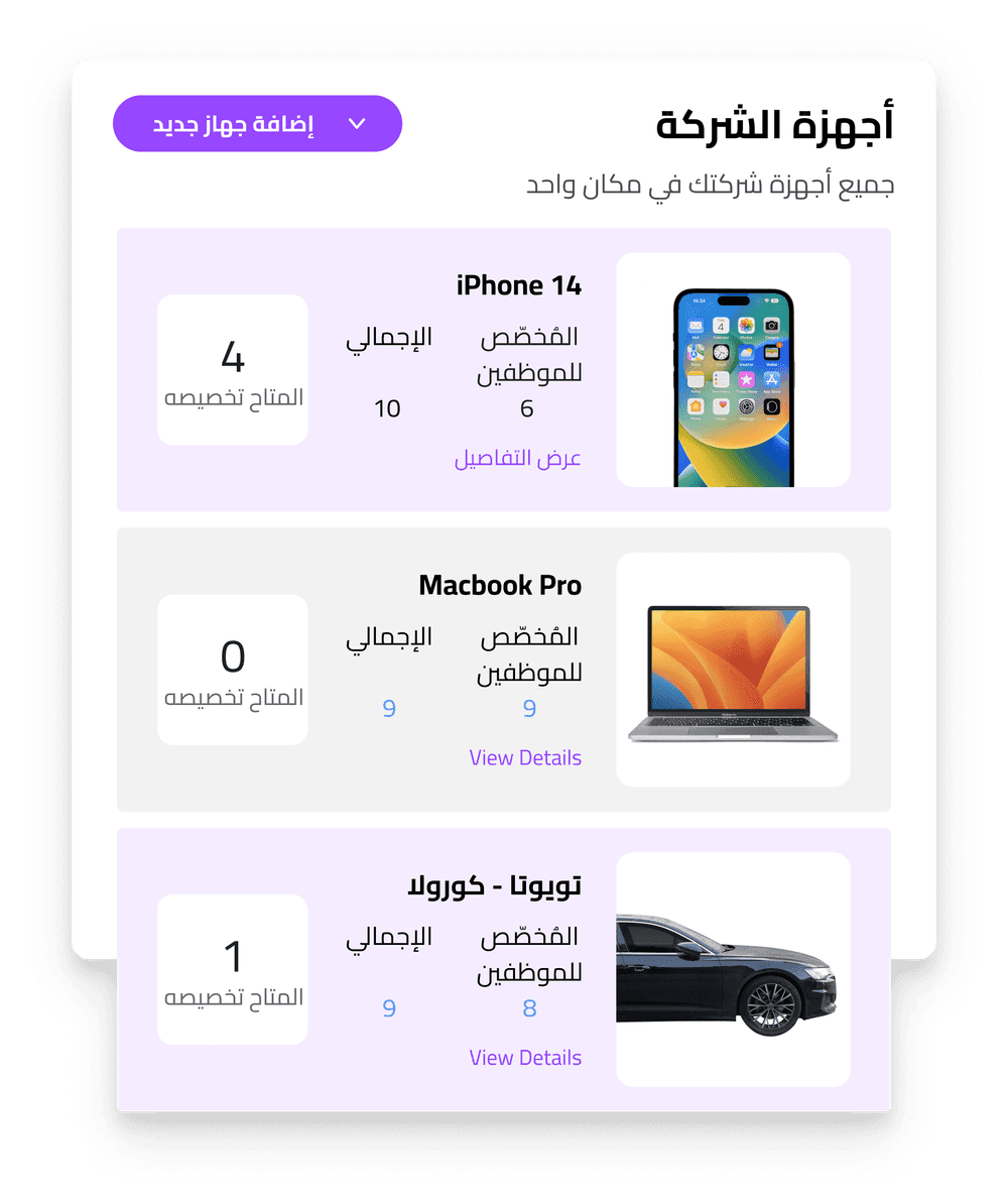 الإدارة المرك زية للبيانات